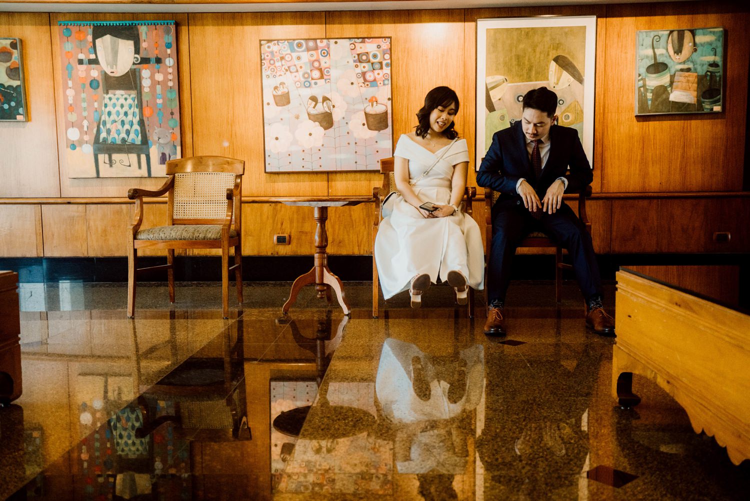 Oak St. Studios - Claud and Liz Intimate Civil Wedding Philippines Photographer 