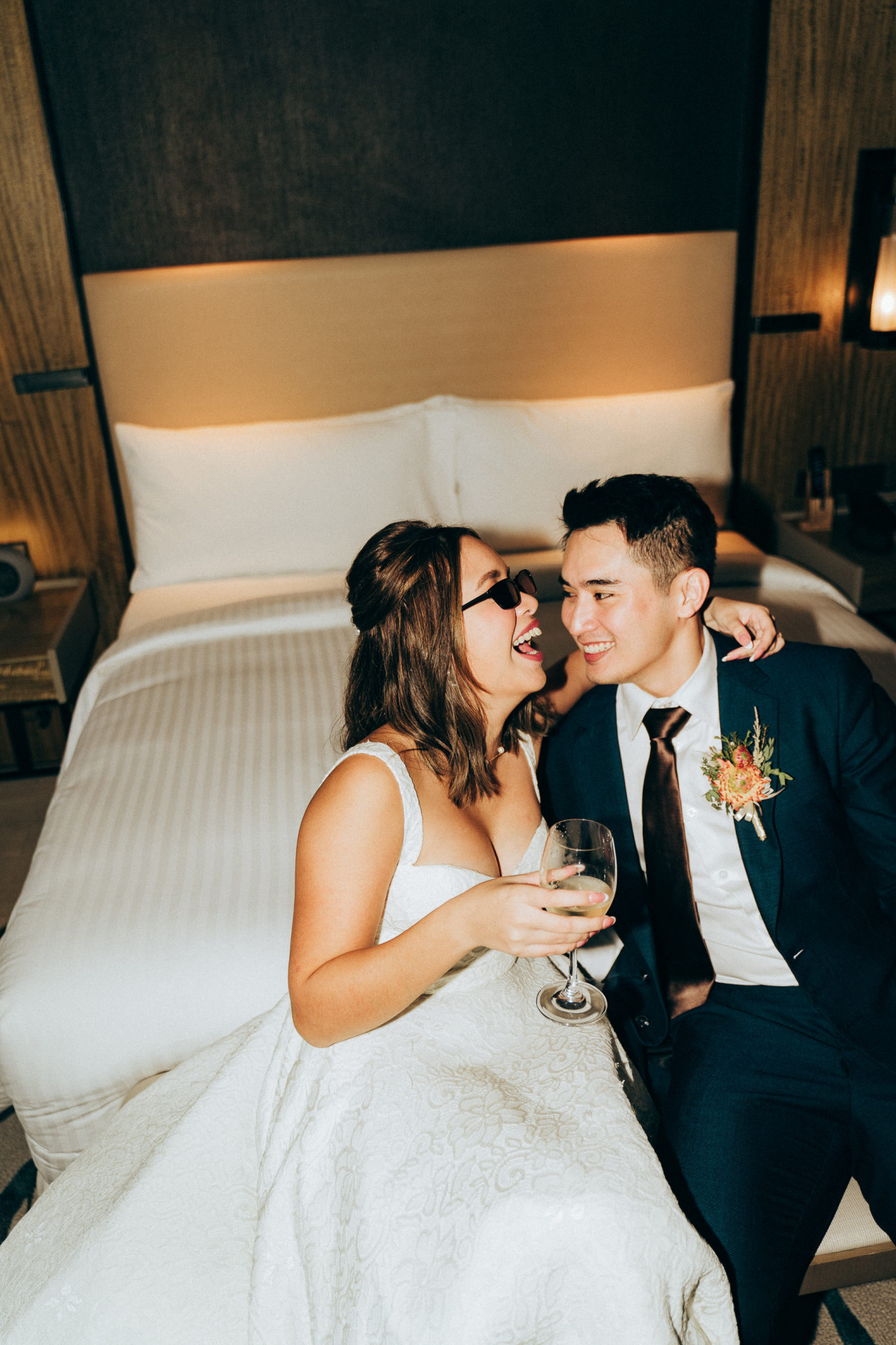 Oak St. Studios Gabby and Gico Conrad Hotel Wedding Photographer 00012